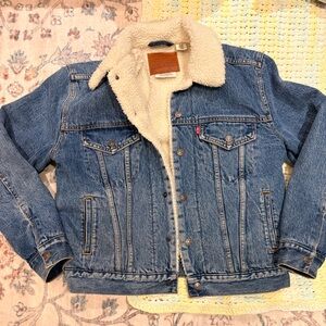 Levi's Denim Jacket with Sherpa Lining